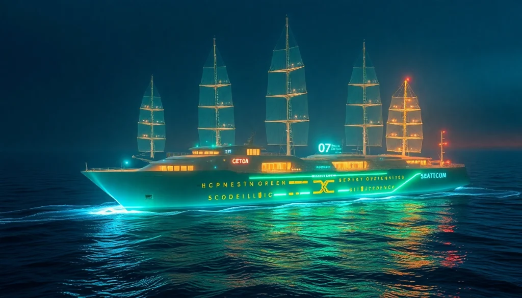 50+ High-Tech Sailing Ships to Produce Green Hydrogen at Sea - Blockchain Technology Infrastructure