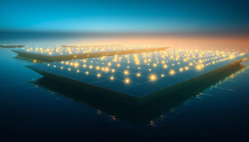 500 kW Floating Solar Farm Arrives in Valencia - Blockchain Technology Infrastructure
